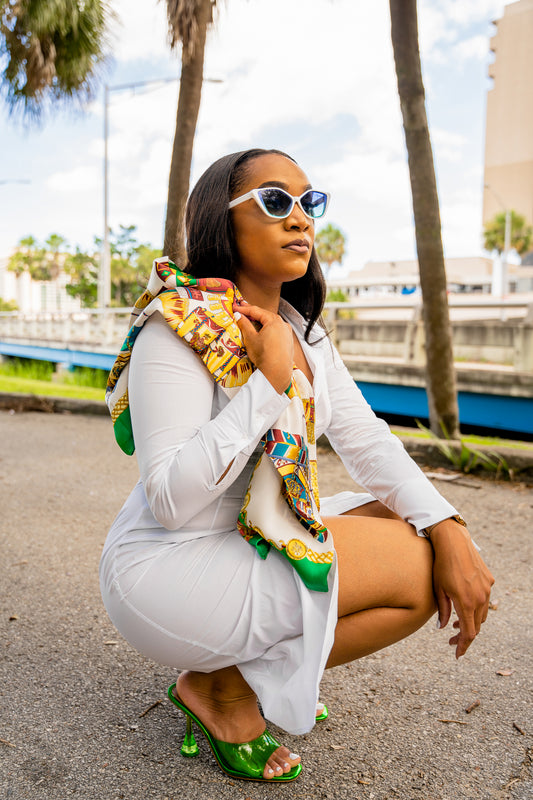 Covered In Emerald Scarf